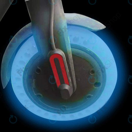 Xiaomi Mi Electric Scooter 1S, 2 M365, Essential, Pro, Pro 2 - Tartós, Teljes Tubeless Gumiabroncs (Blue Fluorescent)