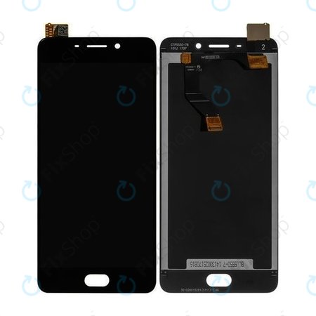 Meizu M6 Note - LCD Kijelző + Érintőüveg + Keret (Black) TFT