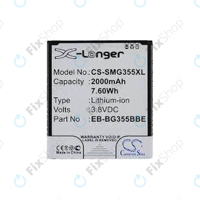Samsung Galaxy Core 2 G355F - Akkumulátor EB-BG355BBE 2000mAh HQ