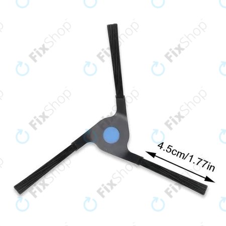 Ecovacs Deebot X2-series - Oldalkefe (Fekete) - 2db