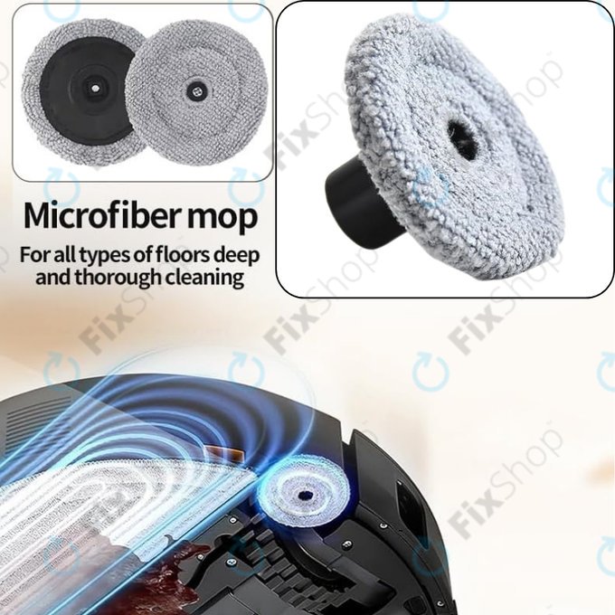 Xiaomi Roborock Saros 10 - Oldalsó felmosó kendő