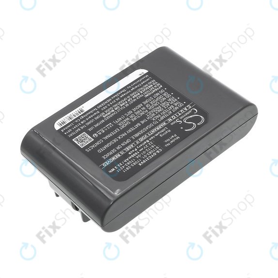 Akkumulátor Dyson DC31, DC34, DC35, DC44, 1500mAh, Li-Ion, 22.2V, 17083-2811, HQ