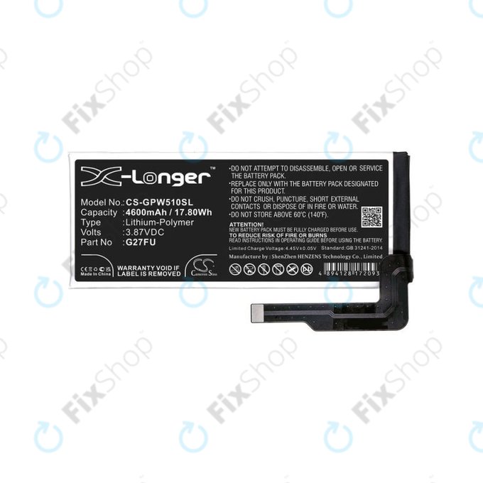 Google Pixel 5A - Akkumulátor G27FU 4600mAH HQ