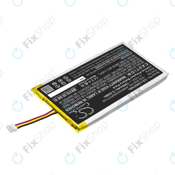 Akkumulátor Logitech G913, G913 TKL, G915, G915TKL, 1500mAh, Li-Pol, 3.7V, 533-000152, HQ