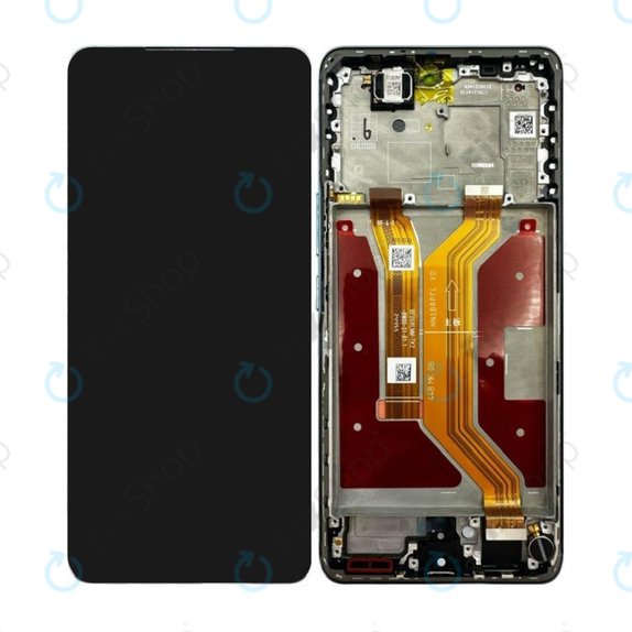 Honor Magic7 Lite - LCD Kijelző + Érintőüveg + Keret (Jade Cyan) - 0235AMMN Genuine Service Pack