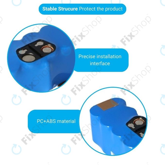 iRobot Roomba 500, 600, 700, 800, 900-series, R3, Scooba 450, Vileda 137173 - Akkumulátor 11702, GD-Roomba-500, VAC-500NMH-33 Ni-MH 14.4V 4000mAh