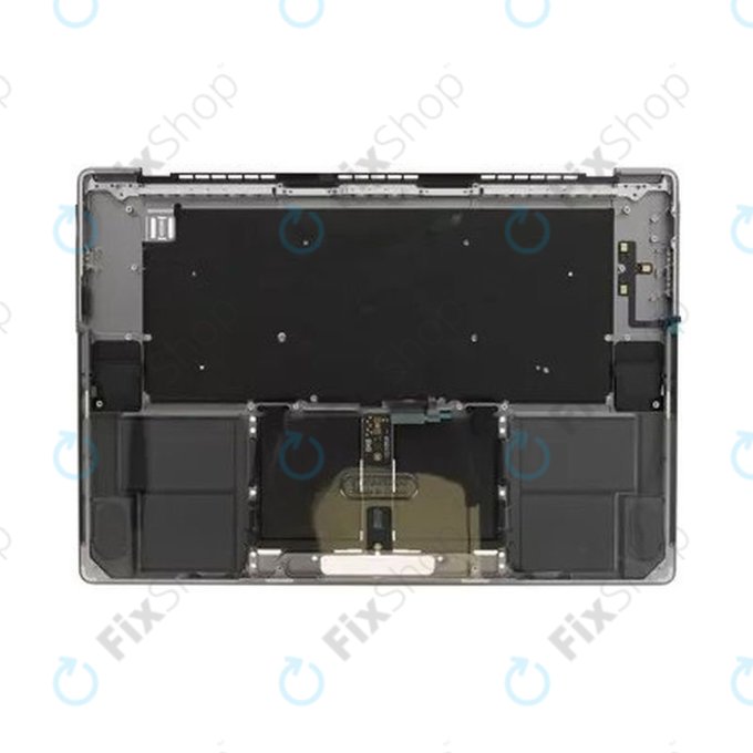 Felső billentyűzetkeret MacBook Pro 16" A2780 (2023), US billentyűzettel és akkumulátorral, Space Gray, 661-32189, Genuine Apple