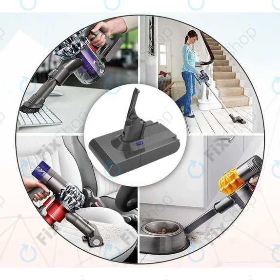 Dyson V8 - Akkumulátor 215681, PM8-US-HFB1497A Li-Ion 21.6V 2500mAh