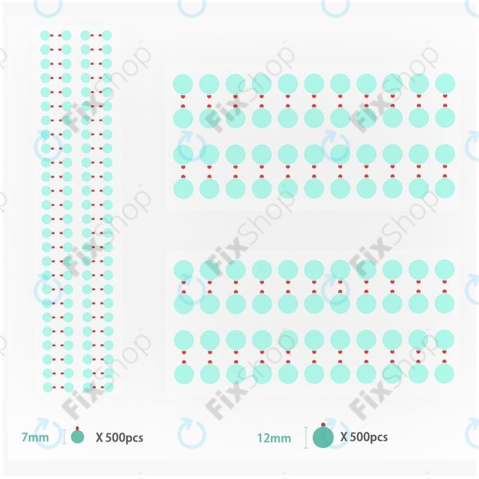 2UUL Phone Camera Protective Sticker (1000db)