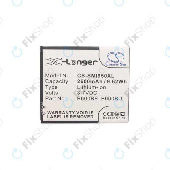 Samsung Galaxy S4 i9500 - Akkumulátor B600BE 2600mAh HQ