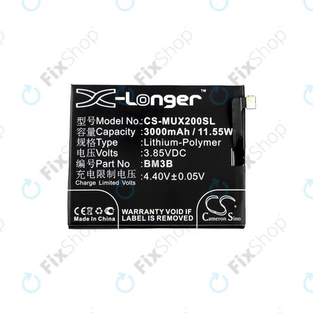 Xiaomi Mi Mix 2, 2S - Akkumulátor BM3B 3000mAh HQ