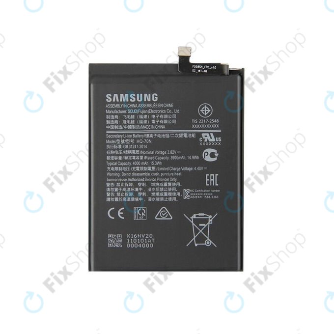 Samsung Galaxy A11 A115F, M11 M115F - Akkumulátor HQ-70N 4000mAh - GH81-18735A Genuine Service Pack