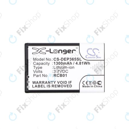 Akkumulátor Doro Primo 365, 1300mAh, Li-Ion, 3.7V, RCB01, HQ