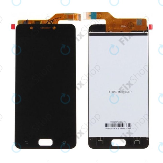 Asus Zenfone 4 Max ZC554KL - LCD Kijelző + Érintőüveg (Black) TFT