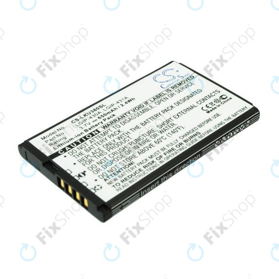 Akkumulátor LG 230 Nite, 650mAh, Li-Ion, 3.7V, LGIP-430A, HQ