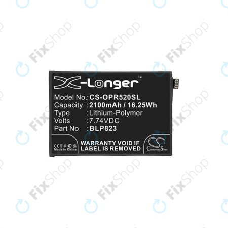 Oppo Reno 5 Pro - Akkumulátor BLP823 2100mAh HQ