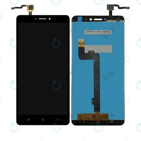 Xiaomi Mi Max 2 - LCD Kijelző + Érintőüveg (Black) TFT