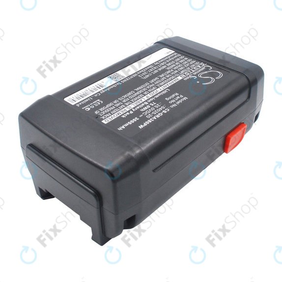 Akkumulátor Gardena 380 Li, 8838, 3000mAh, Li-ion, 25V, 04025-20, HQ