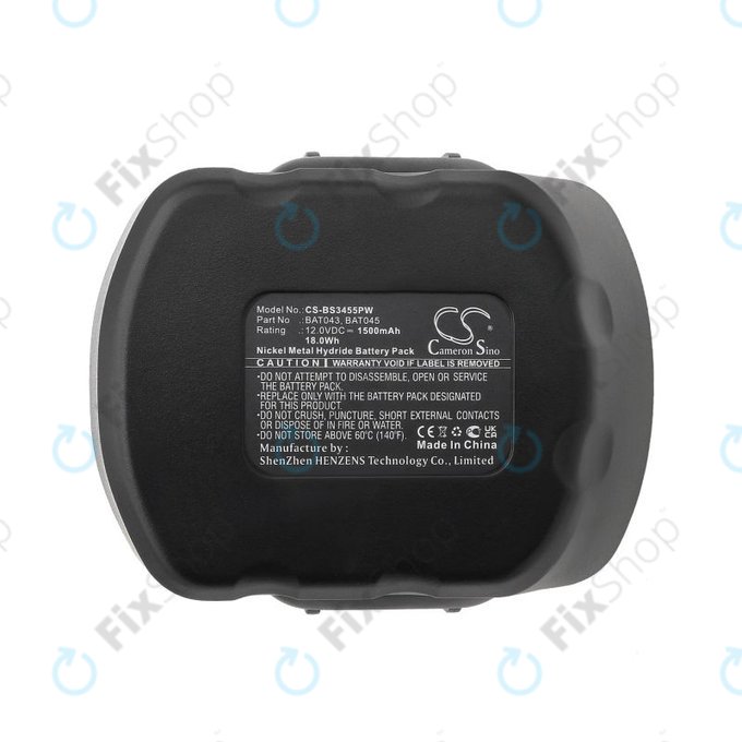 Bosch 12V - Akkumulátor BAT043, BAT045 1500mAh