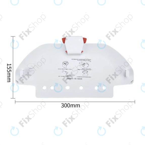 Xiaomi Mi Robot Vacuum Mop Pro (P), 2S, Viomi V2 Pro, V3, SE - Alsó Fedél (Fehér)
