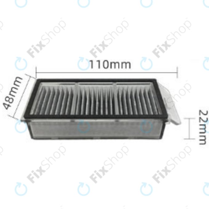 HEPA-szűrő, 2 db Xiaomi Dreame X50 Ultra, L40s Pro Ultra, Mova V50 Ultra, P60