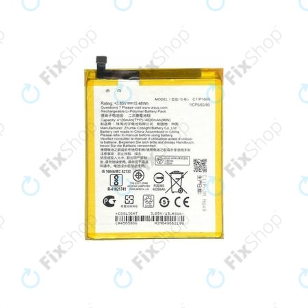 Asus Zenfone 4 Max ZC520KL (X00HD) - Akkumulátor C11P1609 4120mAh