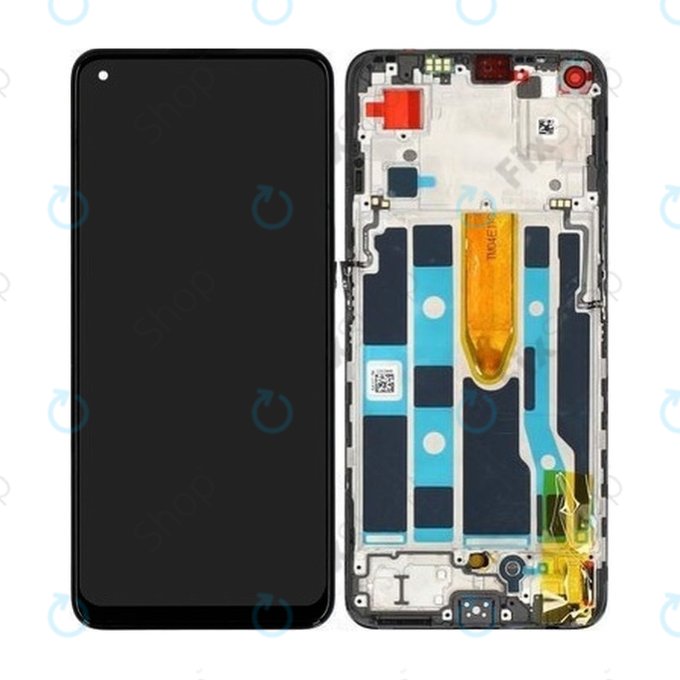 Oppo Find X5 Lite - LCD Kijelző + Érintőüveg + Keret - 4130040 Genuine Service Pack