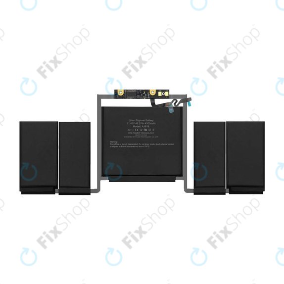 Apple MacBook Pro 13" A1706 (Early 2016 - Late 2017) - Akkumulátor A1819 4320mAh FixPremium