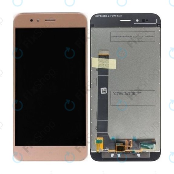 Xiaomi Mi A1 (Mi 5X) - LCD Kijelző + Érintőüveg (Gold) TFT