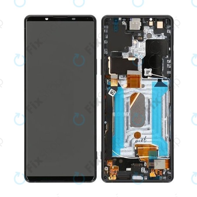 Sony Xperia 1 III - LCD Kijelző + Érintőüveg - A5032173A Genuine Service Pack
