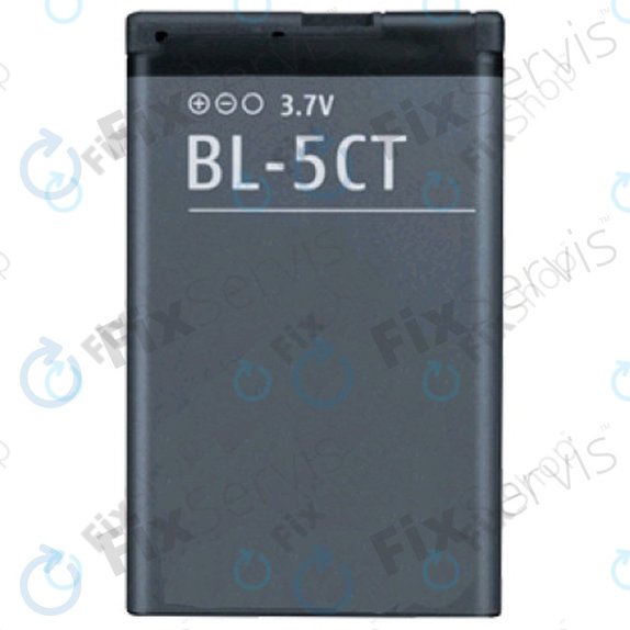 Nokia C3 Touch, C5, C6, 3720, 5220, 5630, 6303, 6730 - Akkumulátor BL-5CT 1050mAh