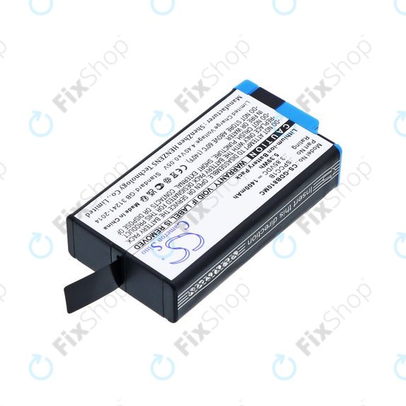 Akkumulátor GoPro Max, Max 360, Acbat-001, 1400mAh, Li-Ion, 3.85V, SPCC1B, HQ