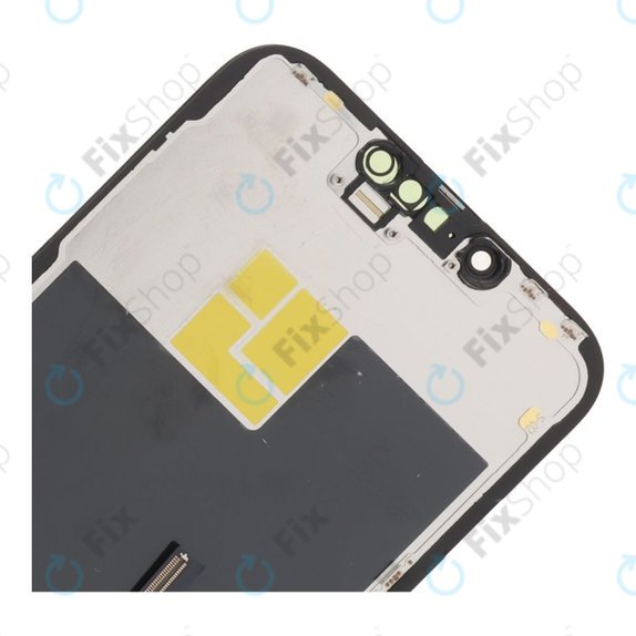 Kijelző Soft OLED 120Hz iPhone 13 Pro, Érintőüveg kerettel, FixPremium