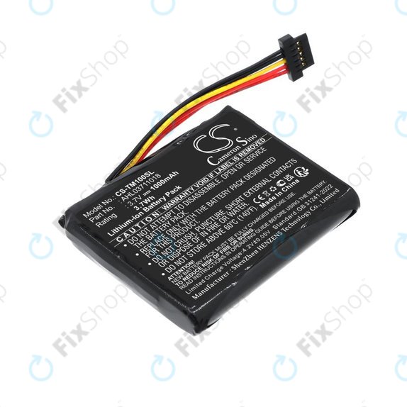 Akkumulátor TomTom GO 1000 Live, 1005, 2050, 1000mAh, Li-Ion, 3.7V, AHL03711018, HQ