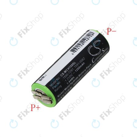 Akkumulátor Moser Chromini 1591, Ermila Bella 1590, 1200mAh, Ni-MH, 1.2V, 1590-7291, HQ