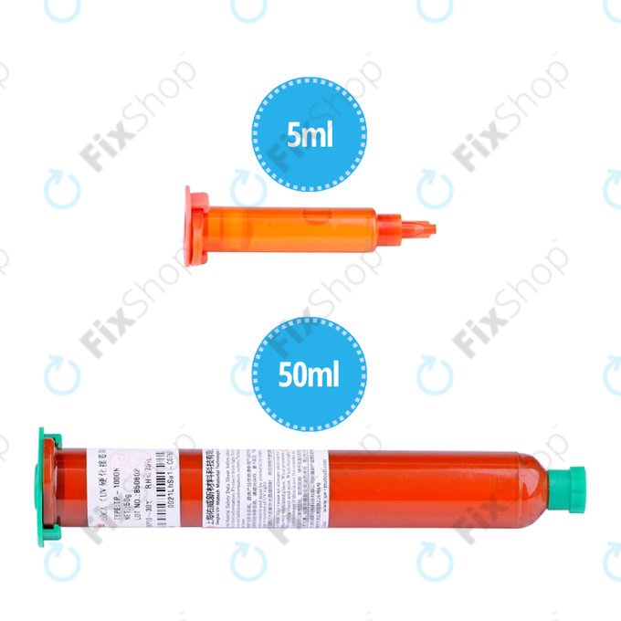 UV-Loca TP-2500F - Profi Erős Ragasztó - 50ml