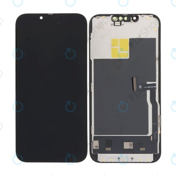 Kijelző Soft OLED iPhone 13 Pro, Érintőüveg kerettel, DIAGNOSTIC