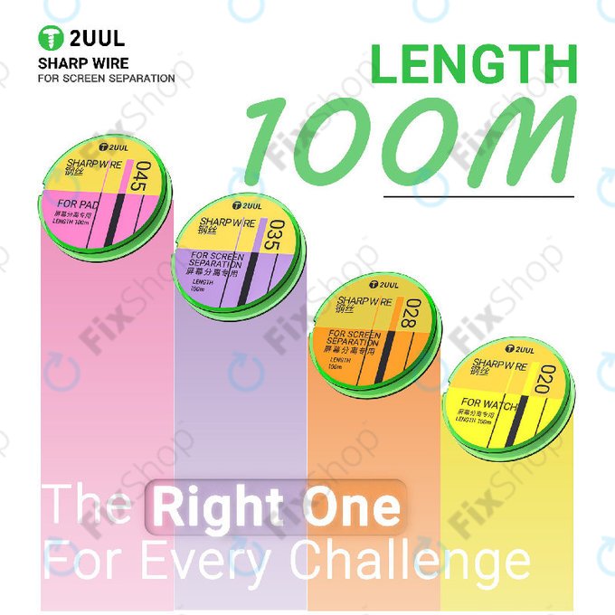 Kijelzőválasztó drót, 2UUL GS-028, 0.028mm x 100m