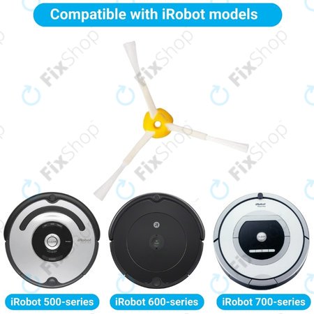 iRobot Roomba 500, 600, 700-series - Oldalkefe