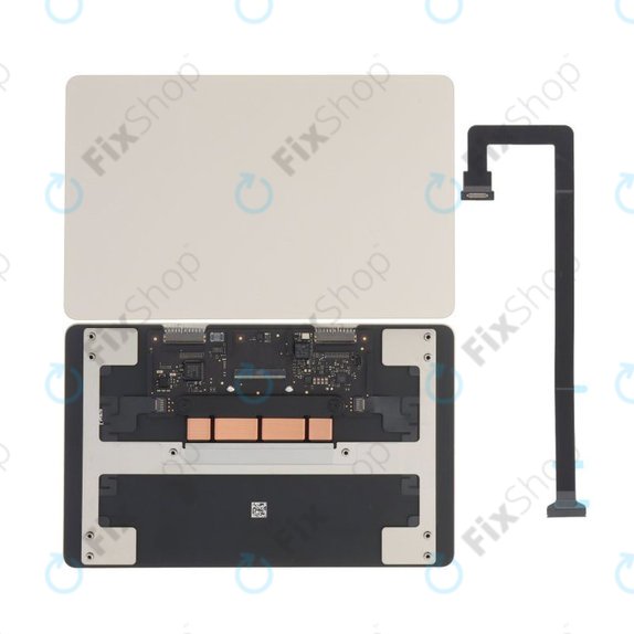 Trackpad komplett MacBook Air 13", A3113 (2024), Starlight, 661-40276, Genuine Apple