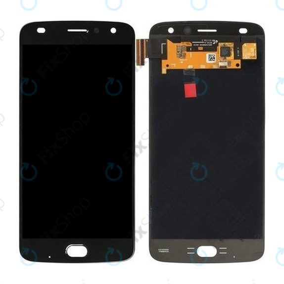 Motorola Moto Z2 Play XT1710-09 - LCD Kijelző + Érintőüveg (Black) TFT