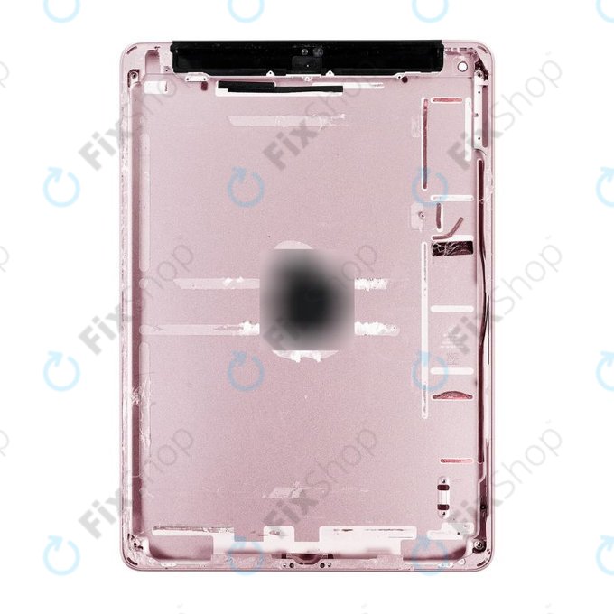 Apple iPad (6th Gen 2018) - Akkumulátor Fedőlap 4G Változat (Rose Gold)