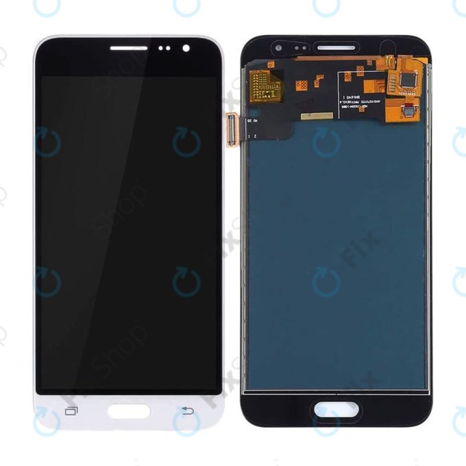 Samsung Galaxy J3 J320F (2016) - LCD Kijelző + Érintőüveg (White) OLED