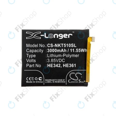 Nokia 5.1 Plus - Akkumulátor HE342 3000mAh HQ