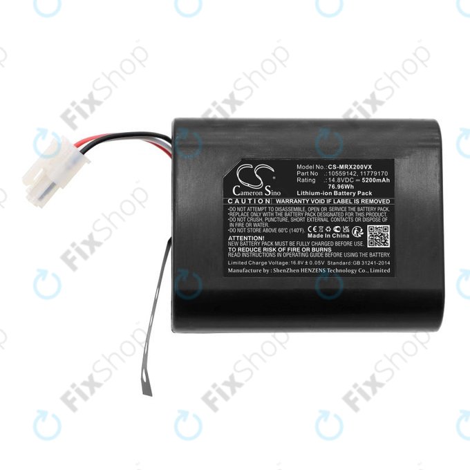 Akkumulátor Miele Scout RX2, RX3, 5200mAh, Li-Ion, 14.8V, 10559142, HQ