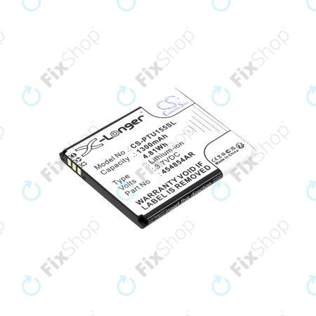 Akkumulátor Panasonic Kx-Tu150, Kx-Tu150exr, 1300mAh, Li-Ion, 3.7V, 454854AR, HQ