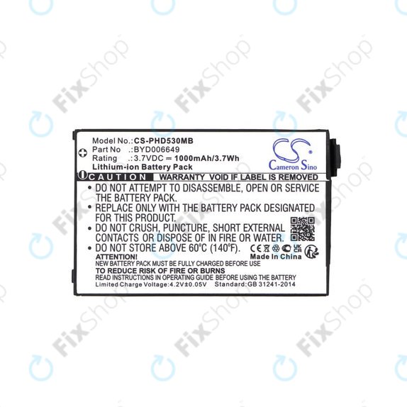Akkumulátor Philips Avent Eco SCD535 DECT, 1000mAh, Li-Ion, 3.7V, BYD001743, HQ