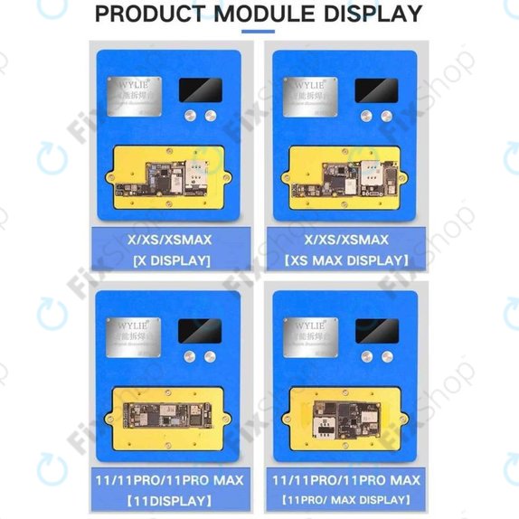 Wylie K85 - Előmelegítő platform az iPhone X, XS, XS Max, 11, 11 Pro, 11 Pro Max alaplap javításához