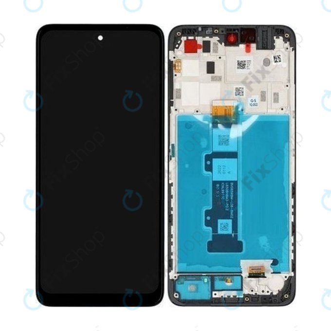 Motorola Moto G22 XT2231 - LCD Kijelző + Érintőüveg + Keret - 5D68C20423 Genuine Service Pack