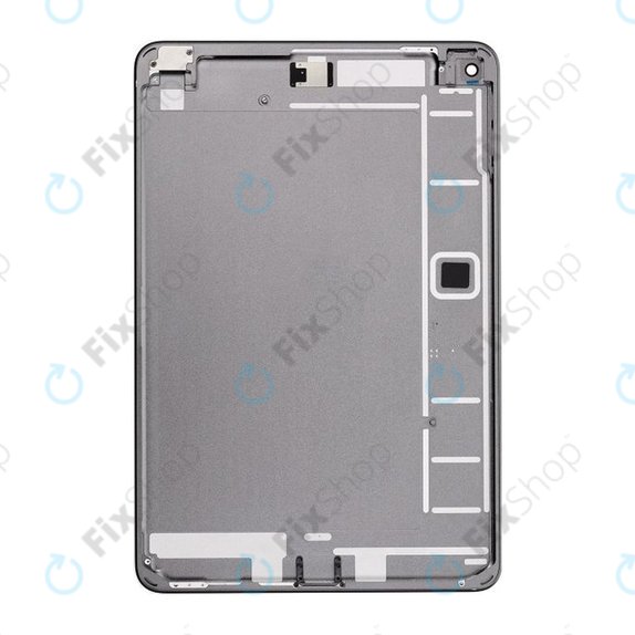 Apple iPad Mini 5 - Hátsó Ház WiFi Verzió (Space Gray)